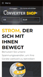 Mobile Screenshot of converter-shop.com